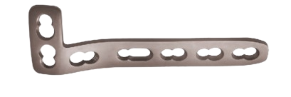 Locking L-Plate Double Curved